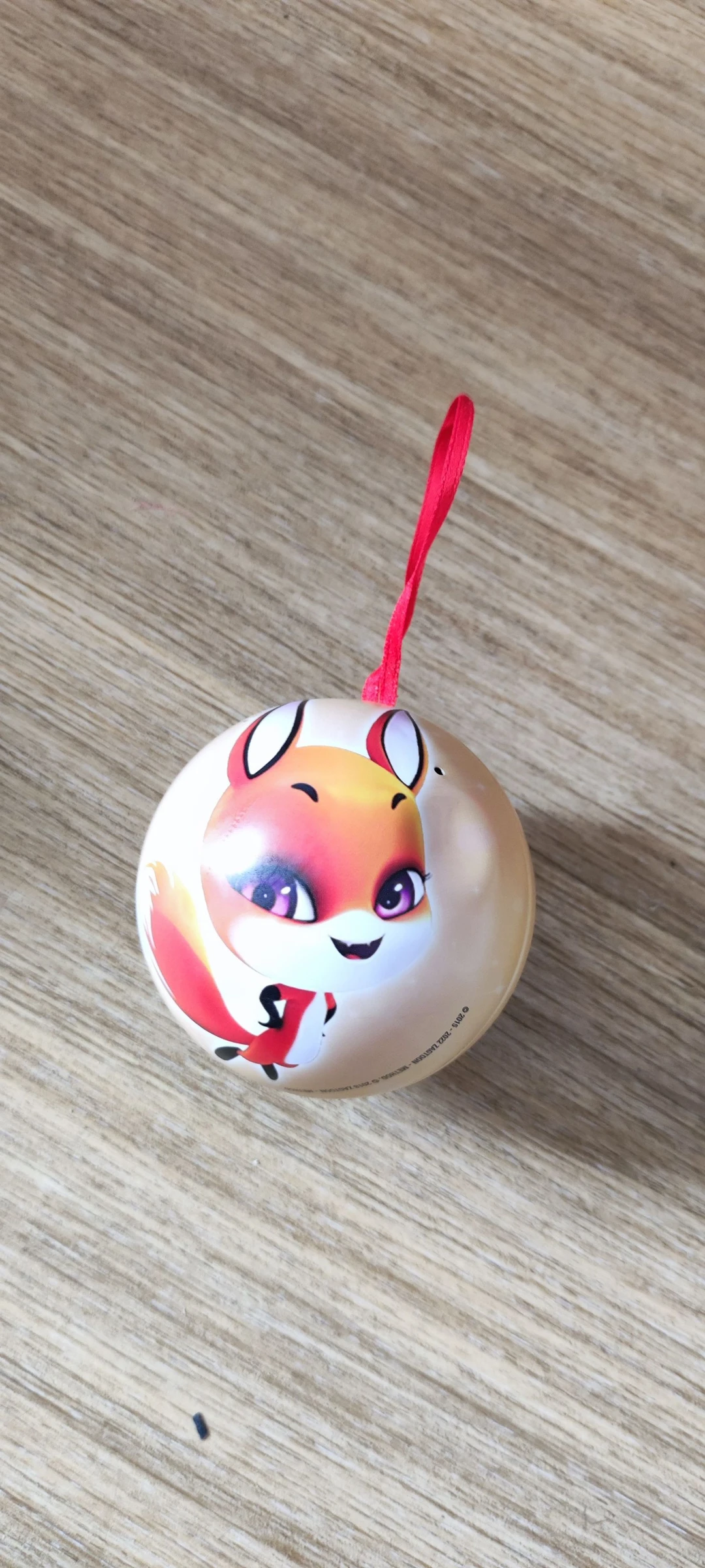 🌟 Lote de 3 bolas de Navidad de metal Miraculous Kwamis 🌟 – photo 2